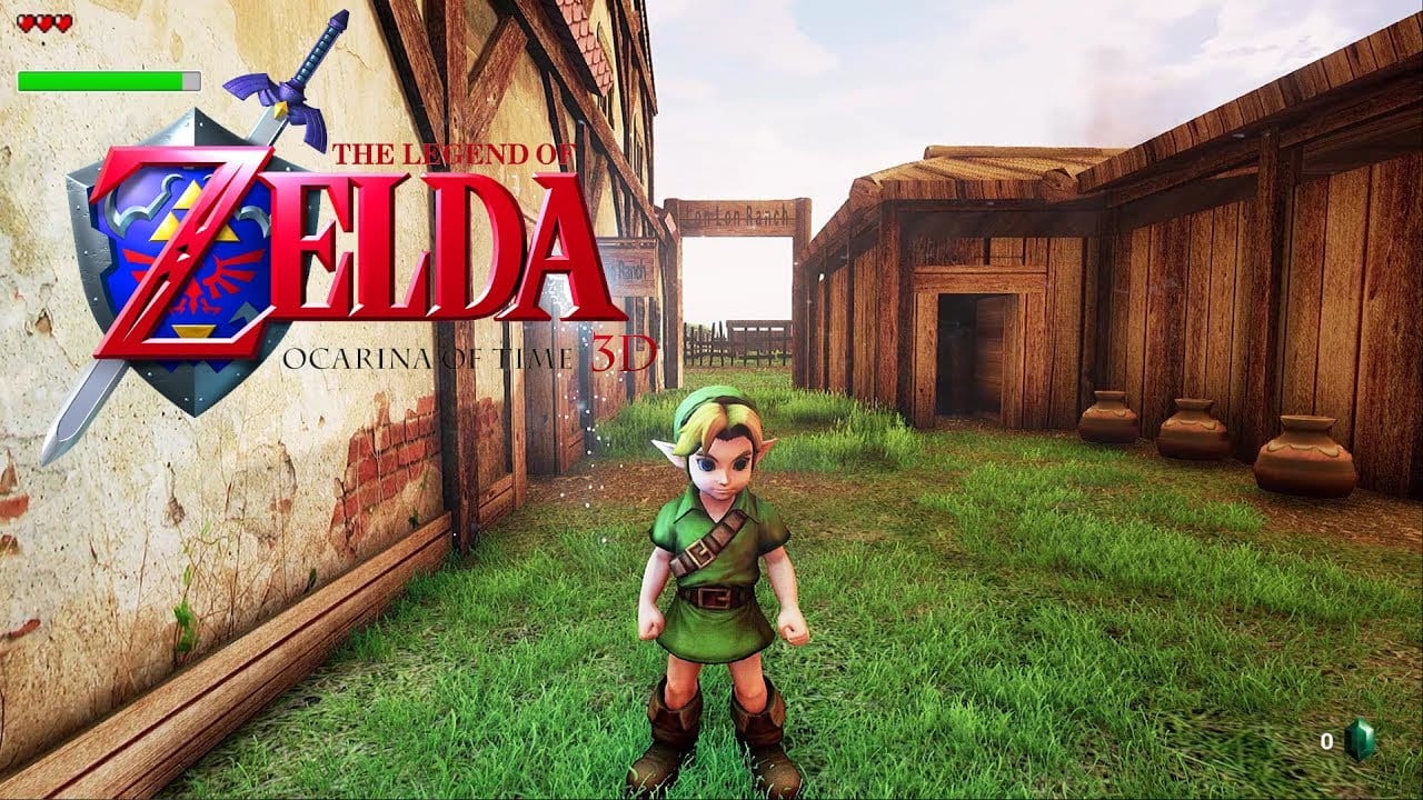 Port de Legend of Zelda: Ocarina of Time para PC está concluído