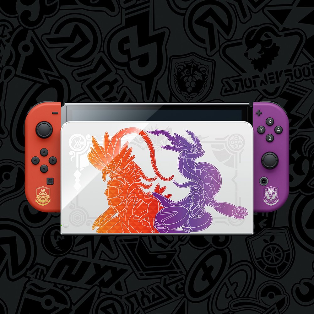 Pokémon Escarlata y Purpura OLED